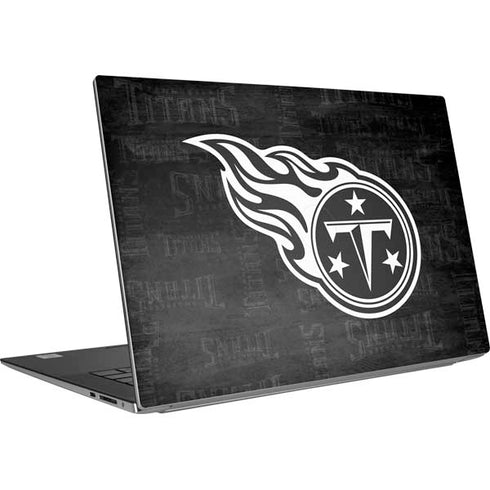 NFL Tennessee Titans Black & White Dell XPS Skin